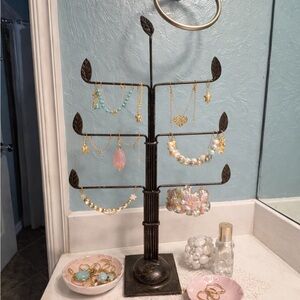 Jewelry Tree Organizer - Blackish Brown